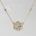 [-2/24 Limited] siena / engraved diamond necklace 2104-08