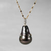 [-3/16 Limited] MINIMUMNUTS/ Pendant top Baroque Black x Diamond MN-chedec001_pt