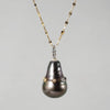 [-3/16 Limited] MINIMUMNUTS/ Pendant top Baroque Black x Diamond MN-chedec001_pt