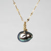 【-3/16限定】MINIMUMNUTS/ Pendant top Black South Sea Ruby MN-ch011_K18