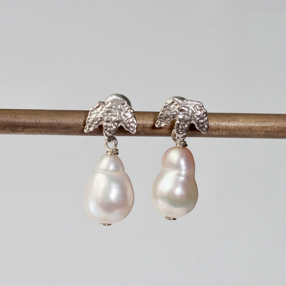 emme / ＜EMME＞antique lace earrings N140（SIL1194） – Fuligo