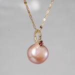 【-3/16限定】MINIMUMNUTS/ Pendant top pink MN-ch015_K10