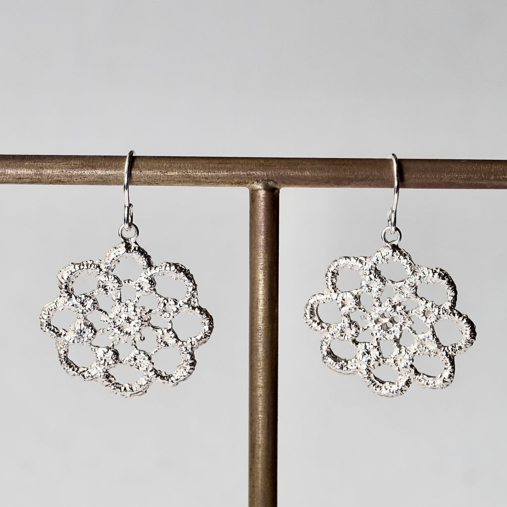 emme / ＜EMME＞antique lace earrings N140（SIL1194） – Fuligo