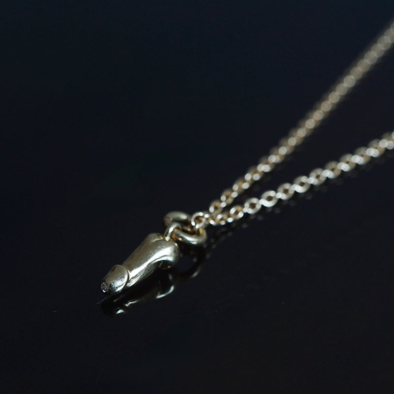 IN OUT DESIGN / Penist Pendant K18YG