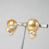 【-3/16限定】MINIMUMNUTS / South Sea Pearl pierce Dia　MN-pin001