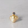 【-3/16限定】MINIMUMNUTS / keshi pearl pierce Blue Sapphire 片耳用　MN-pke1s-ALL