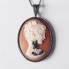 HIYU HAMASAKI / TATTOO CAMEO NECKLACE 01