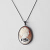 HIYU HAMASAKI / TATTOO CAMEO NECKLACE 02