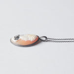 HIYU HAMASAKI / TATTOO CAMEO NECKLACE 02