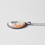 HIYU HAMASAKI / TATTOO CAMEO NECKLACE 03