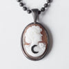 HIYU HAMASAKI / TATTOO CAMEO NECKLACE 04