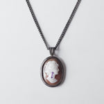 HIYU HAMASAKI / TATTOO CAMEO NECKLACE 05