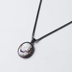 HIYU HAMASAKI / TATTOO CAMEO NECKLACE 06