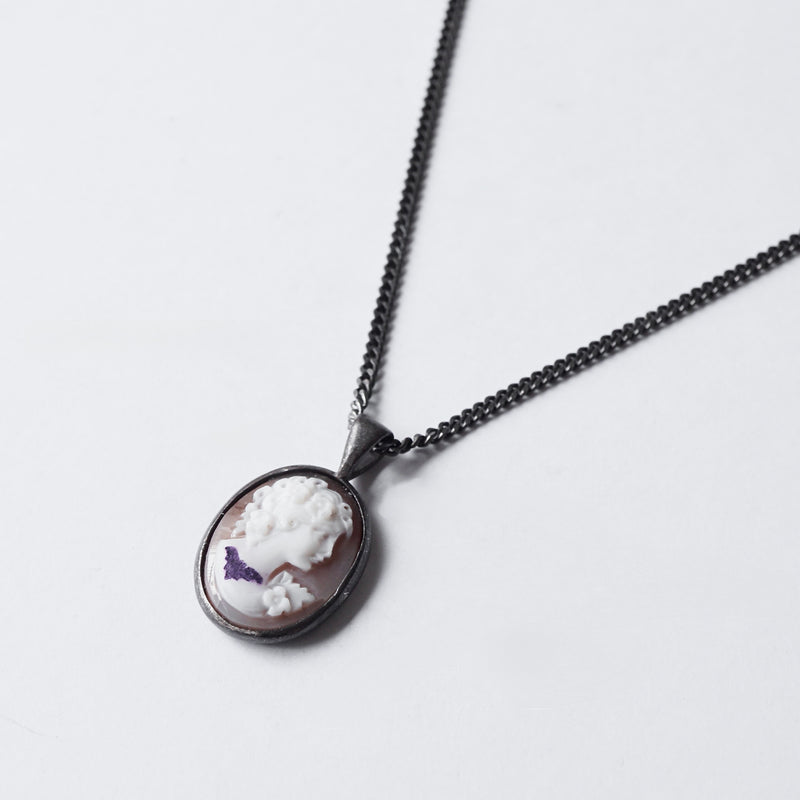 HIYU HAMASAKI / TATTOO CAMEO NECKLACE 06