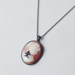 HIYU HAMASAKI / TATTOO CAMEO NECKLACE 07