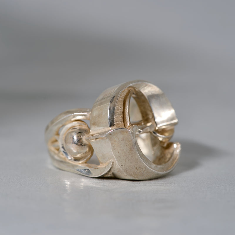 【-3/16限定】GRATAGo / Alphabet Ring 'e'