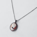 HIYU HAMASAKI / TATTOO CAMEO NECKLACE 09