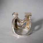 【-3/16限定】GRATAGo / Alphabet Ring 'M'