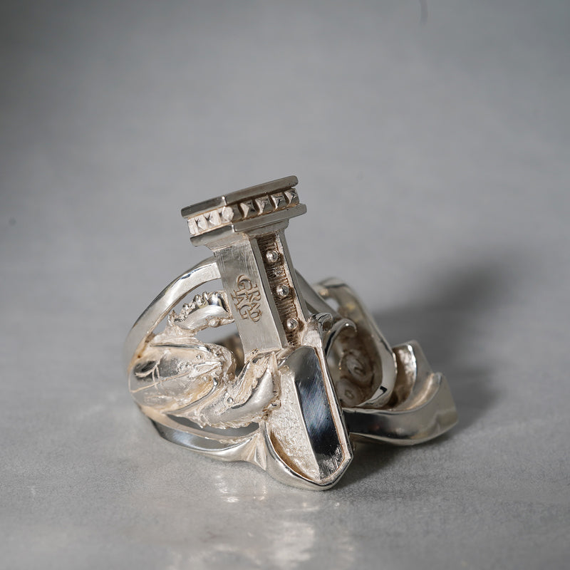 【-3/16限定】GRATAGo / Alphabet Ring 'L'