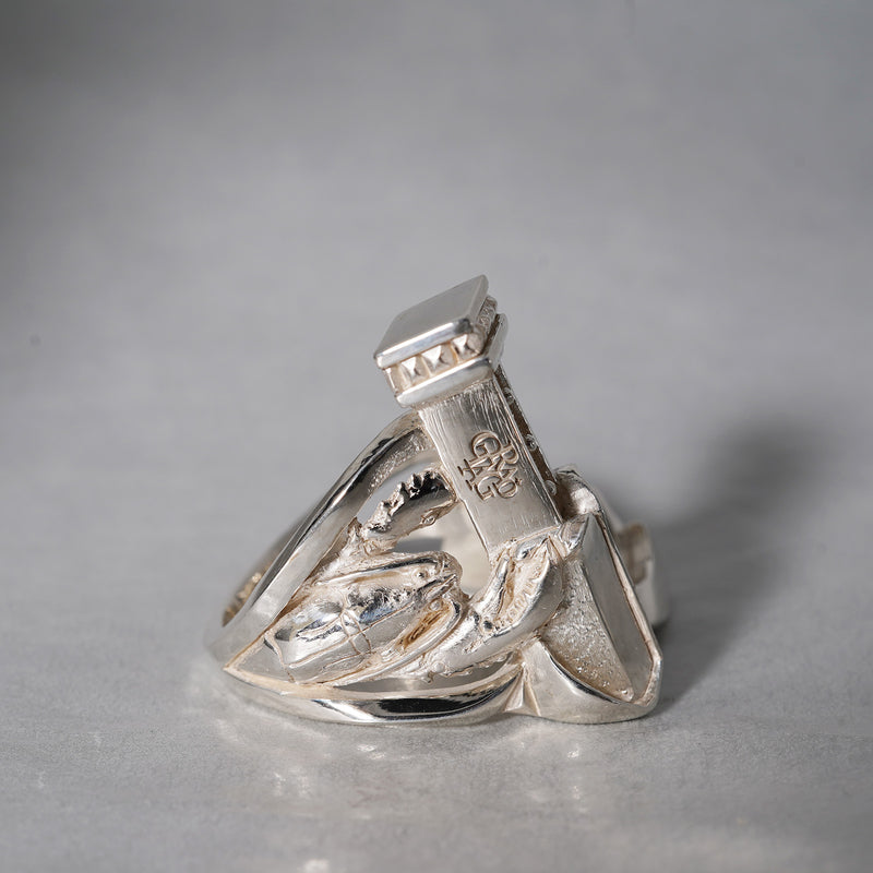 【-3/16限定】GRATAGo / Alphabet Ring 'L'