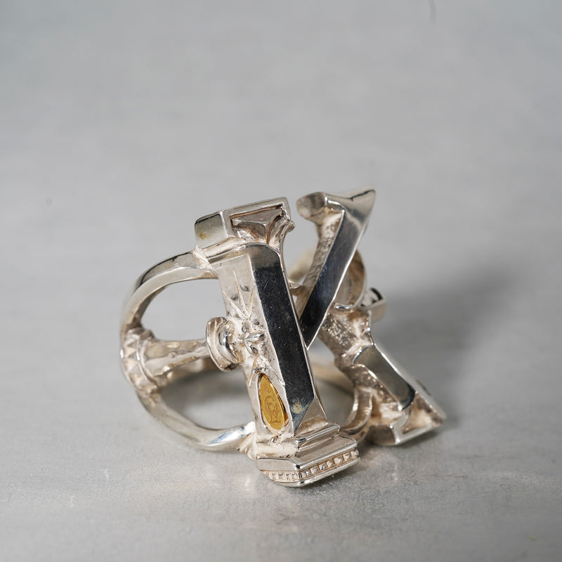 【-3/16限定】GRATAGo / Alphabet Ring 'K'