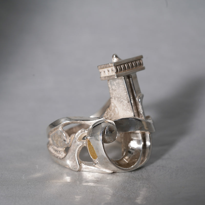 【-3/16限定】GRATAGo / Alphabet Ring 'J'