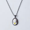 HIYU HAMASAKI / TATTOO CAMEO NECKLACE 12