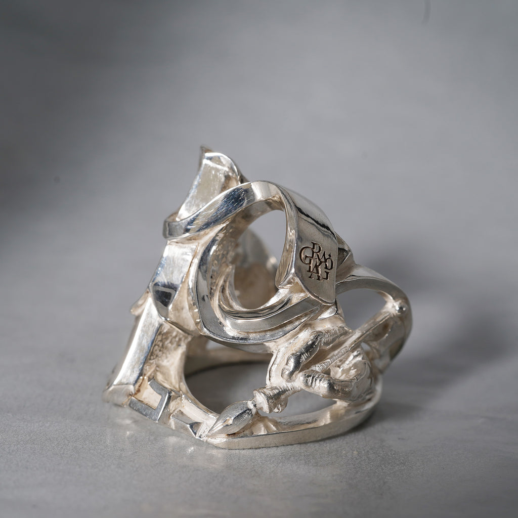 【-3/16限定】GRATAGo / Alphabet Ring 'P'