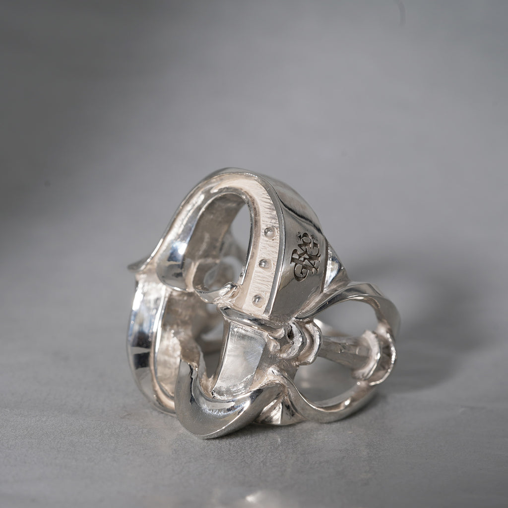 【-3/16限定】GRATAGo / Alphabet Ring 'Q'