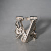 【-3/16限定】GRATAGo / Alphabet Ring 'V'