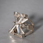 【-3/16限定】GRATAGo / Alphabet Ring 'X'