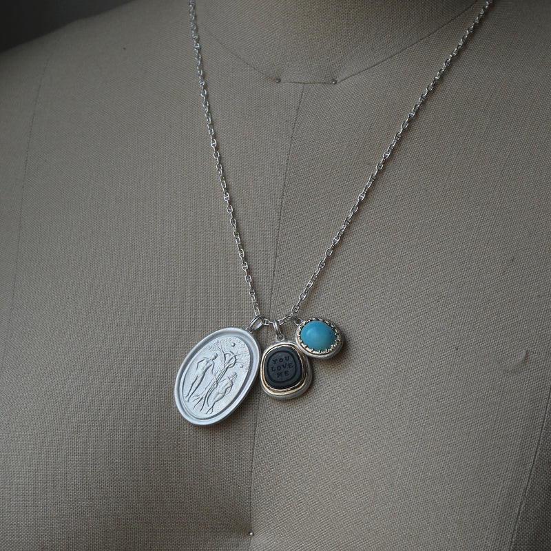 Maison de l’abeille / Intaglio ペンダントトップ「Adam＆Eve」
