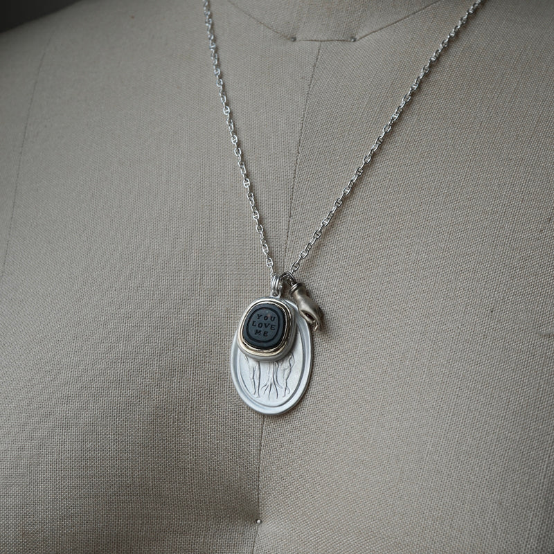 Maison de l’abeille / Intaglio ペンダントトップ「Adam＆Eve」