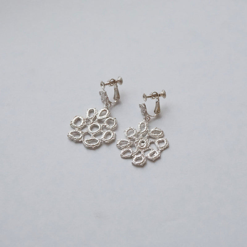 emme / antique lace イヤリング（SIL2104）