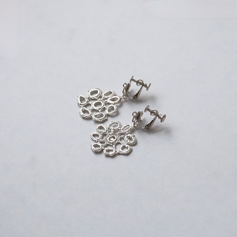 emme / antique lace イヤリング（SIL2104）