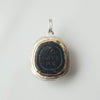 Maison de l’abeille / Intaglio ペンダントトップ ブラッドストーン「YOU LOVE ME」SV×K18YG