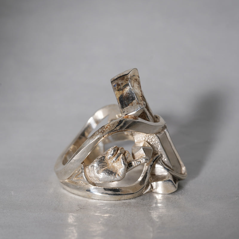 【-3/16限定】GRATAGo / Alphabet Ring '1'