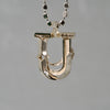 【-3/16限定】GRATAGo / Alphabet Pendant Top 'U'