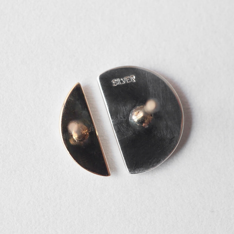 uM / FLAT CUT EARRINGS circle（um-fcP01_CM）