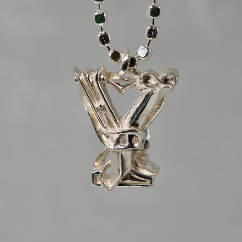 【-3/16限定】GRATAGo / Alphabet Pendant Top 'Y'