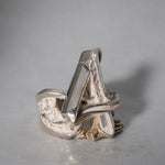 【-3/16限定】GRATAGo / Alphabet Ring '4'