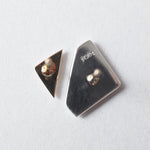 uM / FLAT CUT EARRINGS square（um-fcP03_CM）