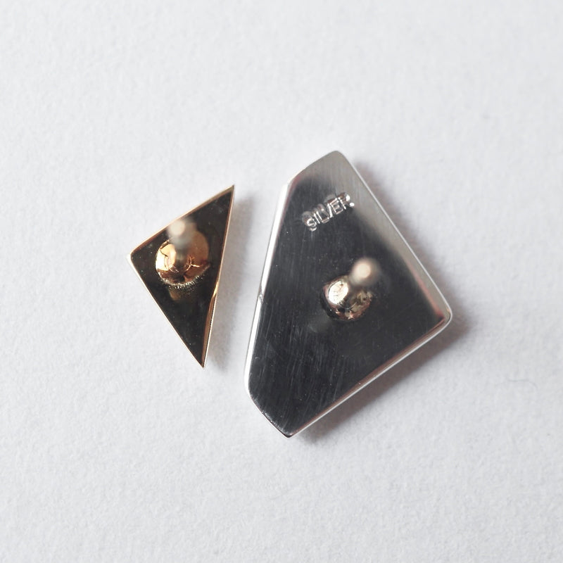 uM / FLAT CUT EARRINGS square (um-fcP03_CM)