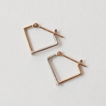 uM / PLY EARRINGS SQUARE HOOP S（um-pyP04_CM）