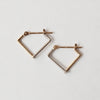 uM / PLY EARRINGS SQUARE HOOP S (um-pyP04_CM)