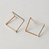 uM / PLY EARRINGS SQUARE L（um-pyP07_CM）