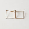 uM / PLY EARRINGS SQUARE L (um-pyP07_CM)