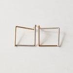 uM / PLY EARRINGS SQUARE L（um-pyP07_CM）