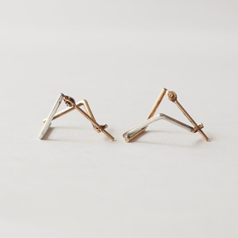 uM / PLY EARRINGS SQUARE S (um-pyP06_CM)