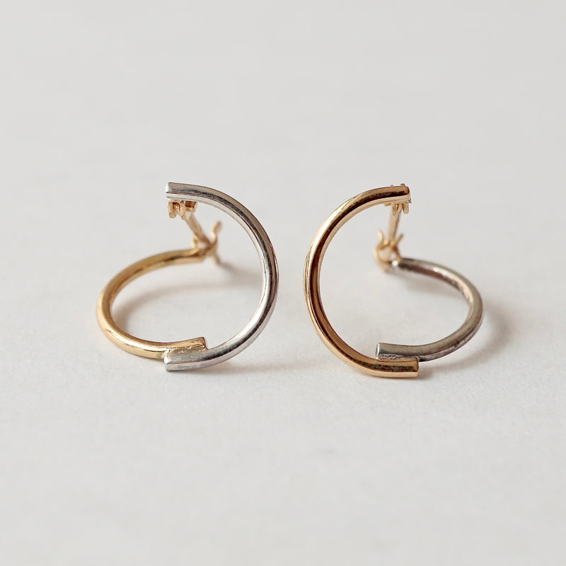 uM / PLY EARRINGS CIRCLE (um-pyP08_CM)